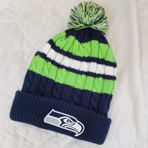 seahawks knit hat